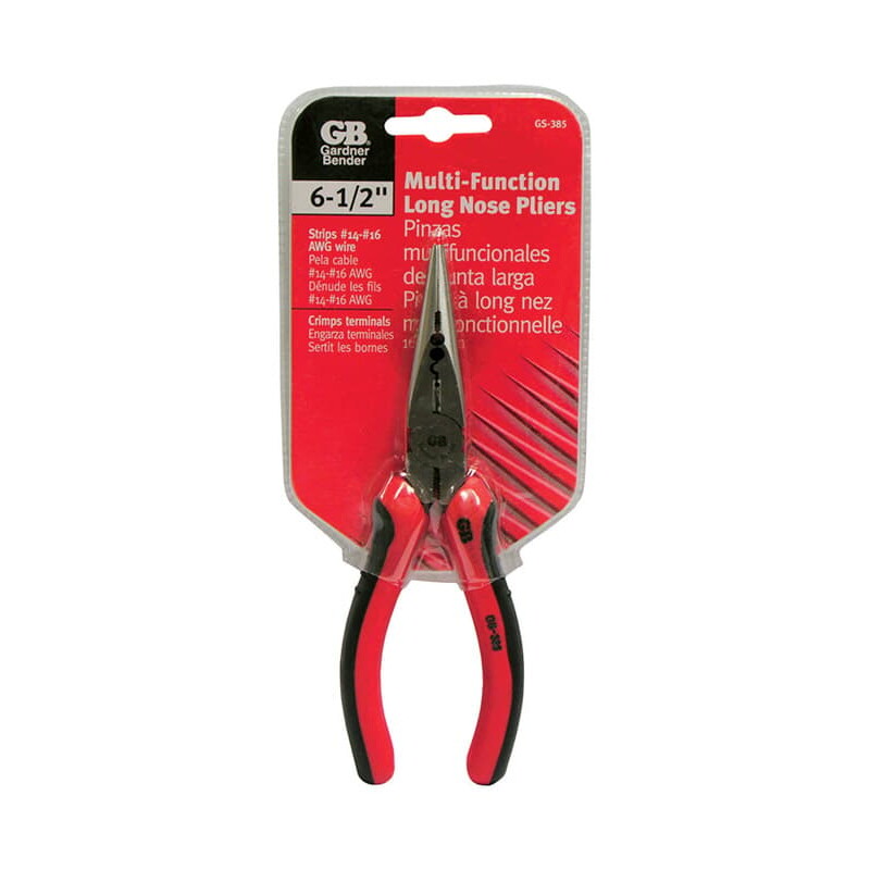 Gardner Bender 6-1/2 in. Alloy Steel Long Nose Pliers