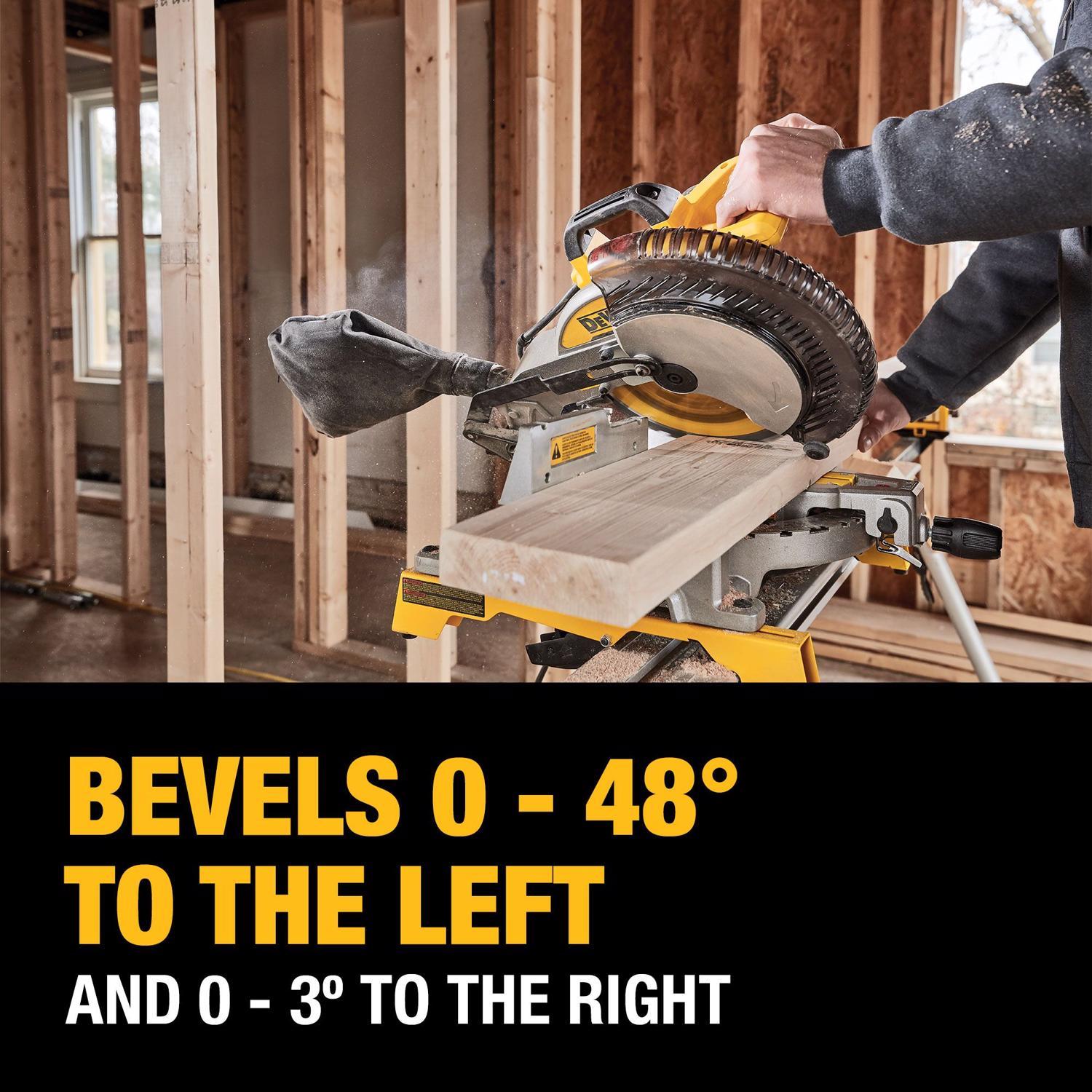 DeWalt 15 amps 10 in. Corded Compound Miter Saw