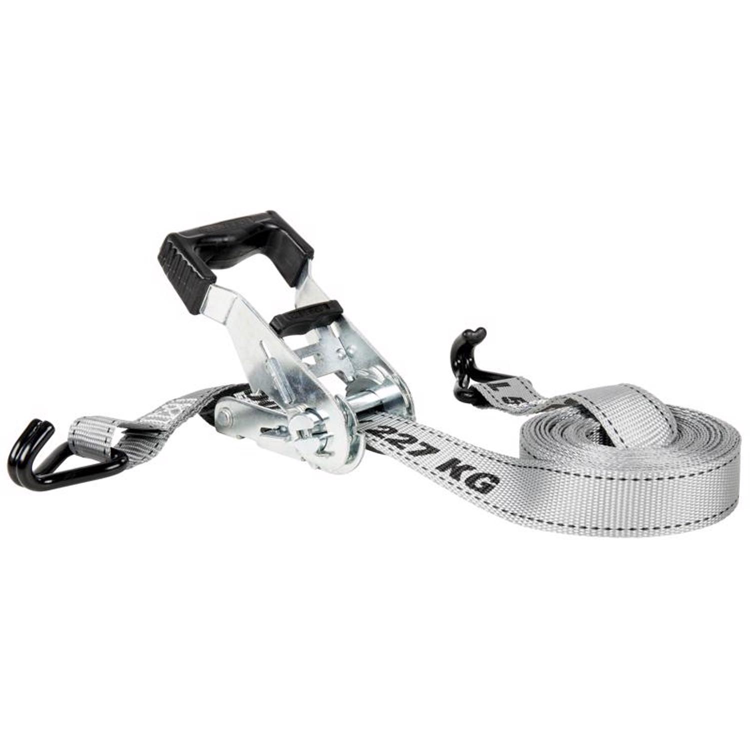 Keeper 1 in. W X 16 ft. L Gray Tie Down 500 lb 1 pk