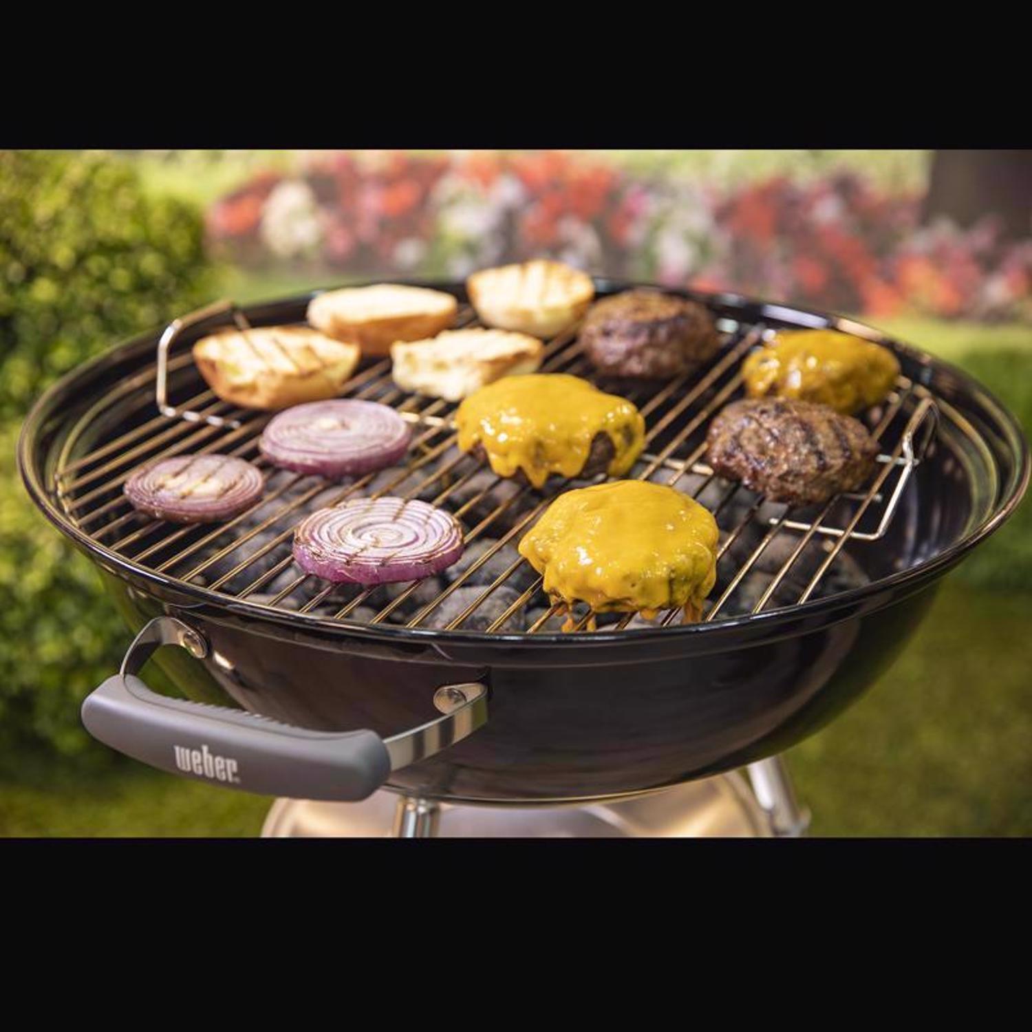 Weber 22 in. Jumbo Joe Premium Charcoal Grill Black