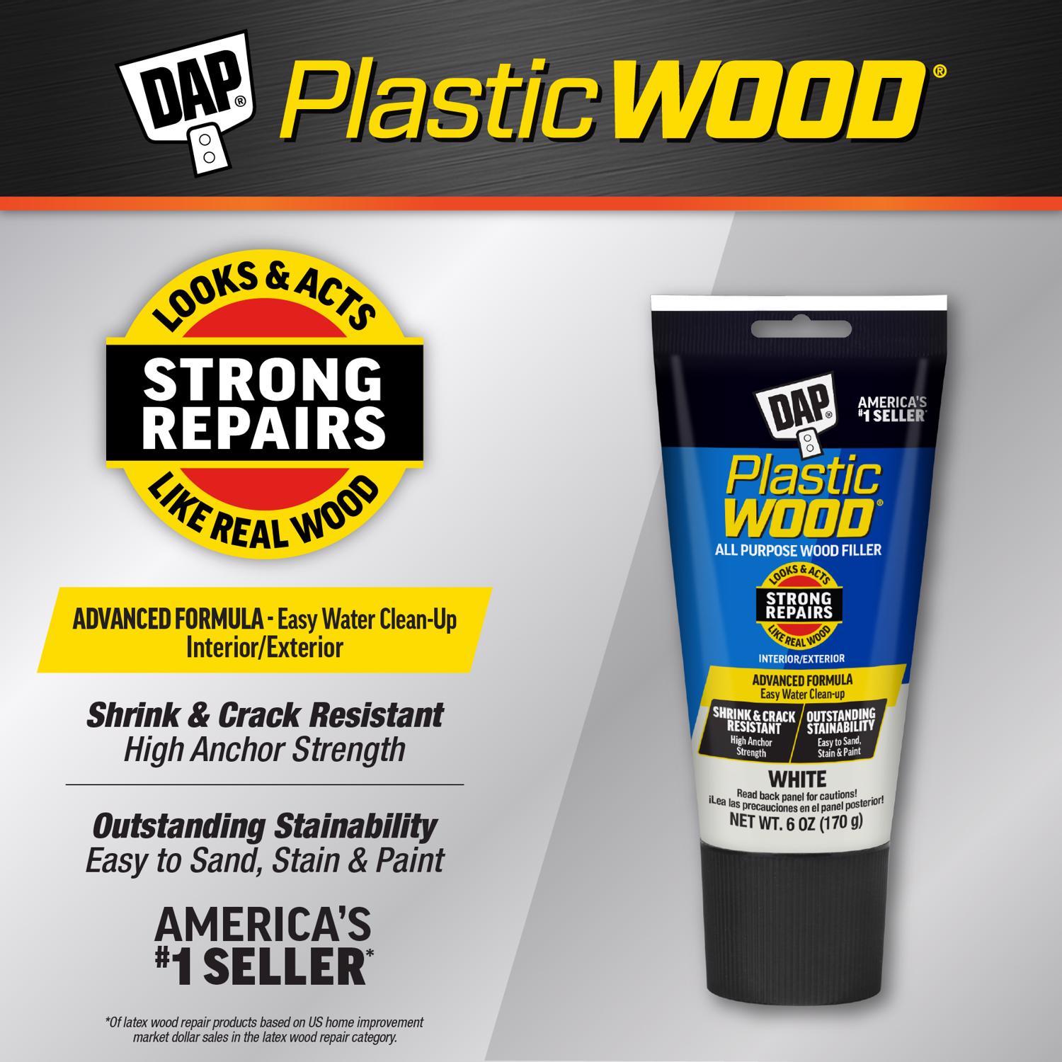 DAP Plastic Wood White Wood Filler 6 oz