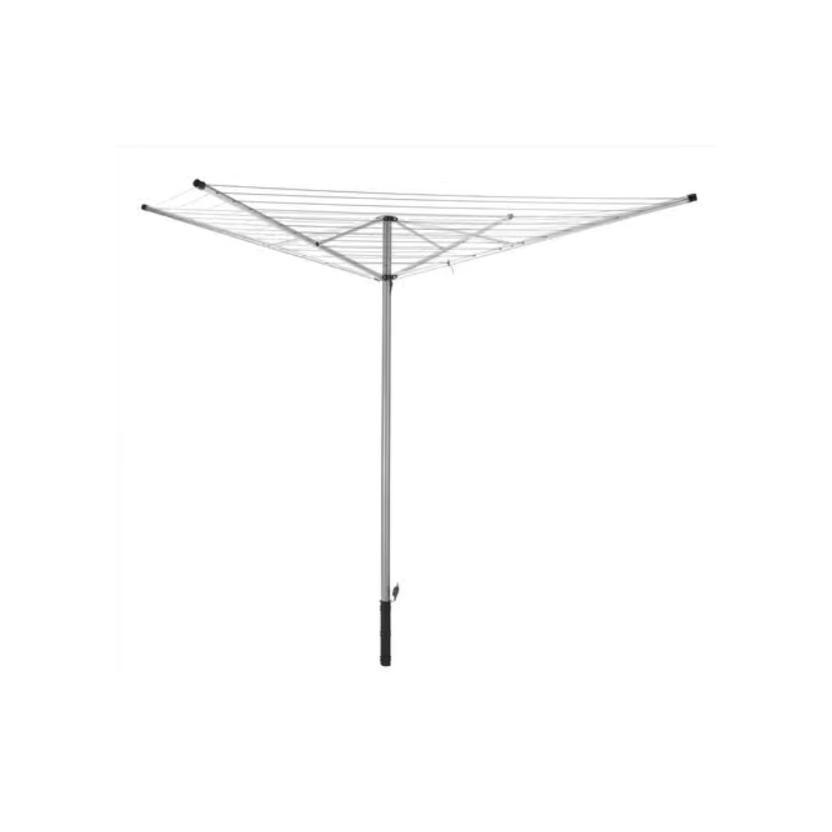 Whitmor 77 in. H x 74.2 in. W x 74.2 in. D Aluminum Clothes Drying Rack