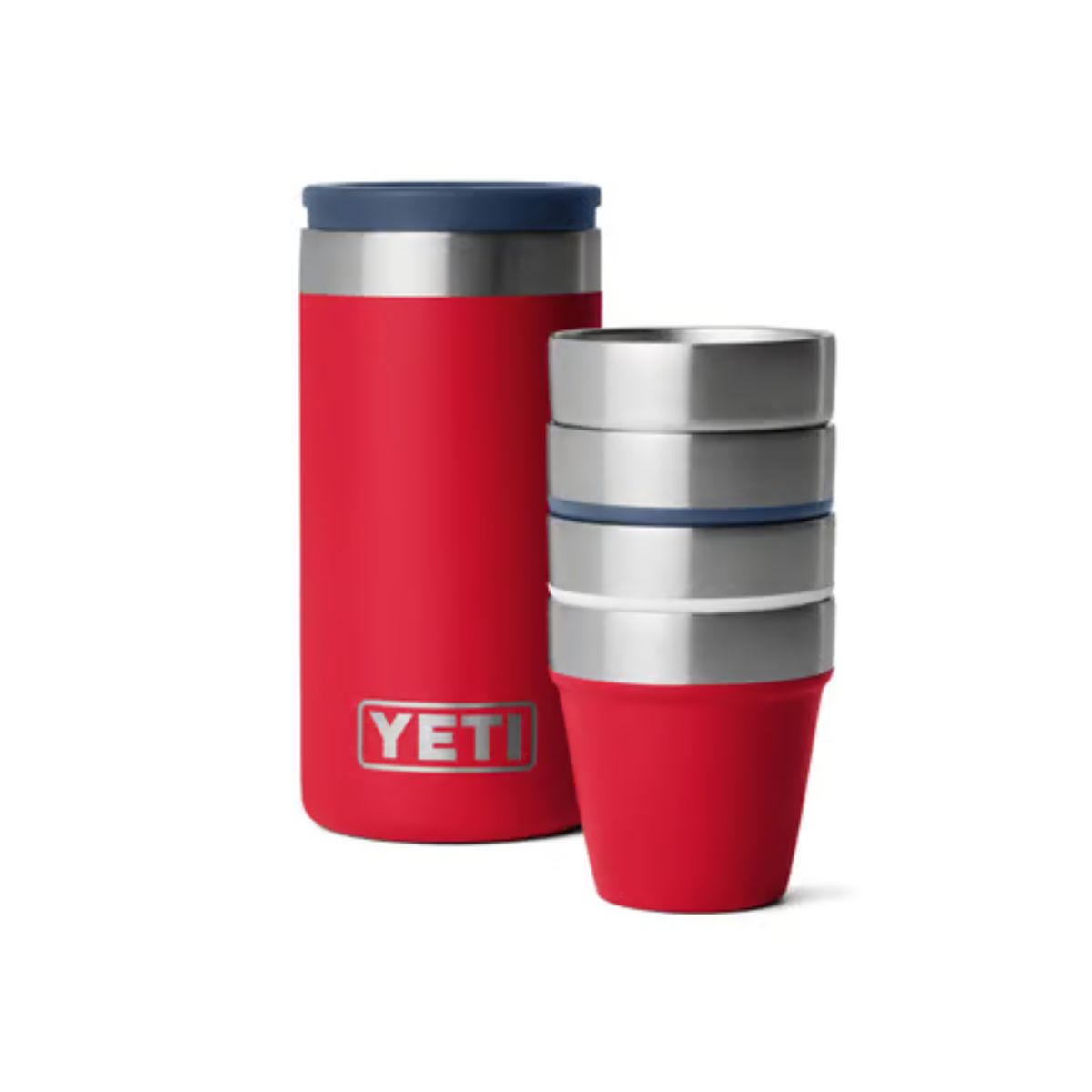YETI 1.7 oz. Patriotic Stainless Steel Packable Shot Glass Set