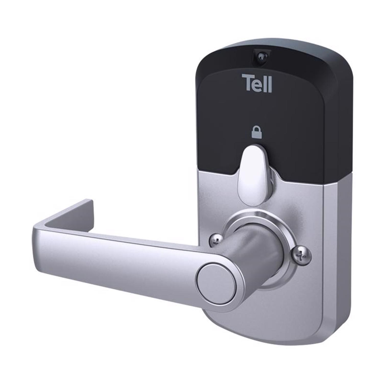 Tell Satin Chrome Steel Electronic Keypad Entry Lock