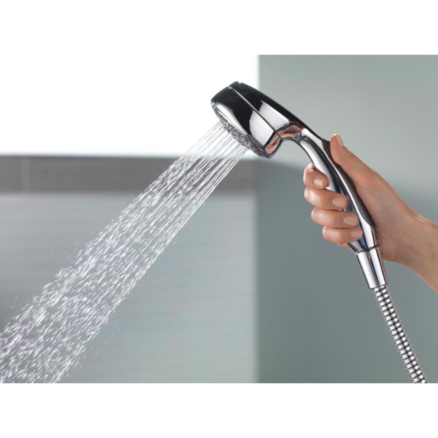 Delta Chrome 7 settings Showerhead 1.75 gpm