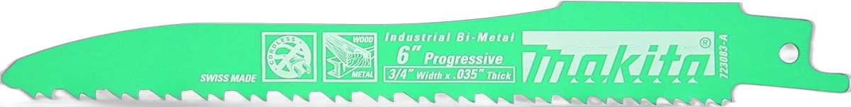 Blade Recip Mak 6" Metal/Wood