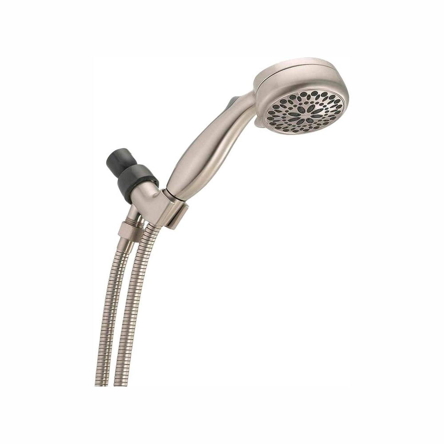 Delta Brushed Nickel Nickel 7 settings Showerhead 1.75 gpm