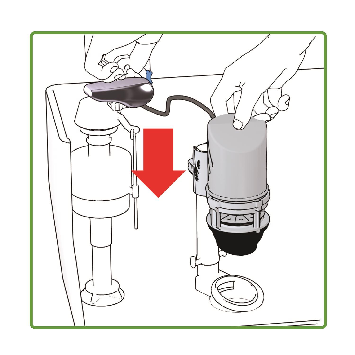 Danco Hydrostop Toilet Repair Kit Plastic