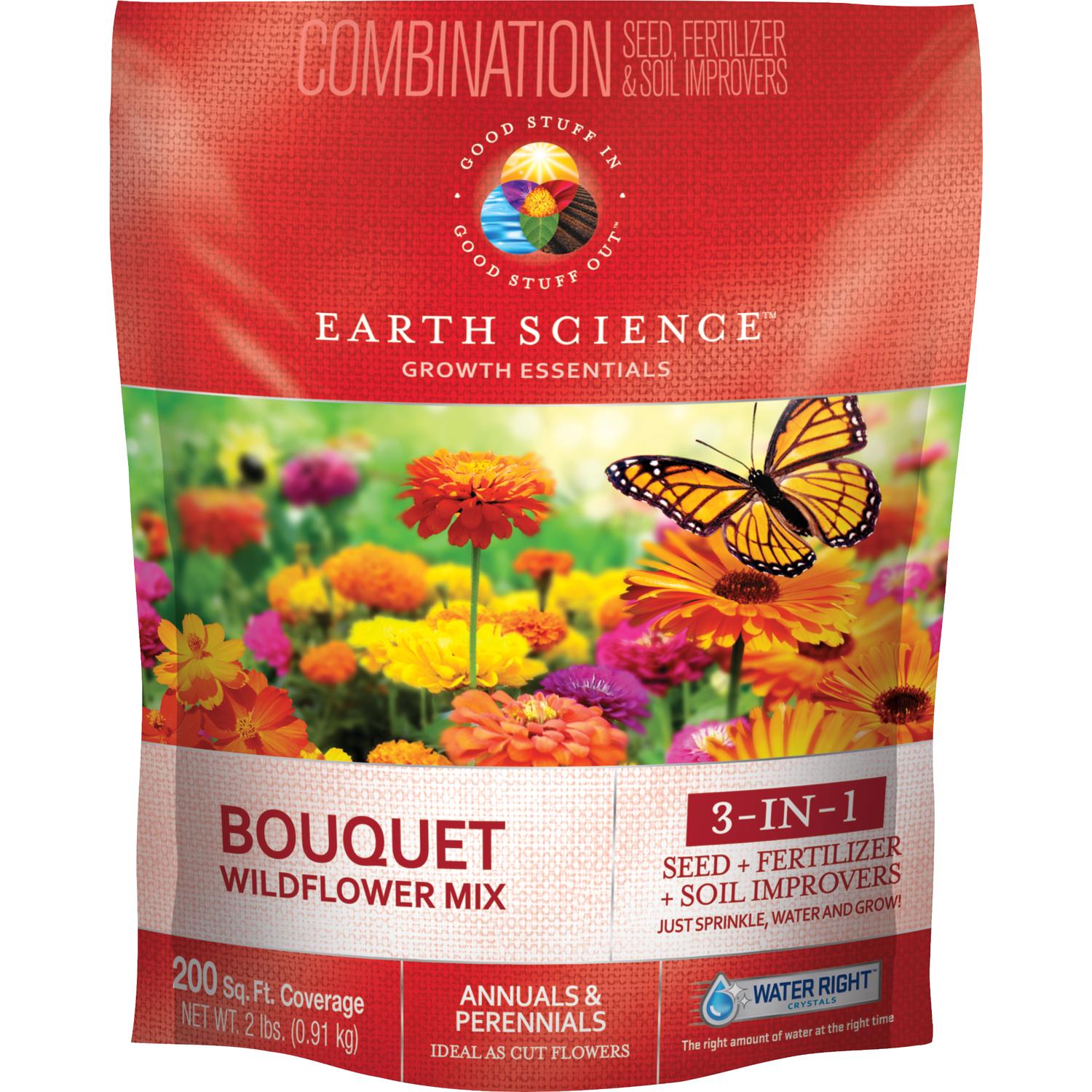 Earth Science Growth Essentials Bouquet Annuals and Perennials Plant Fertilizer 2 lb