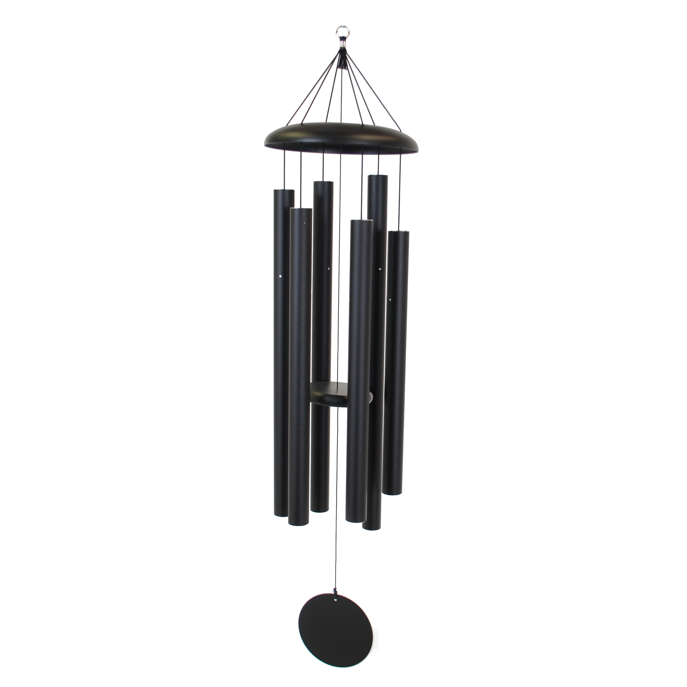 Corinthian Bells, 53" Black Windchime