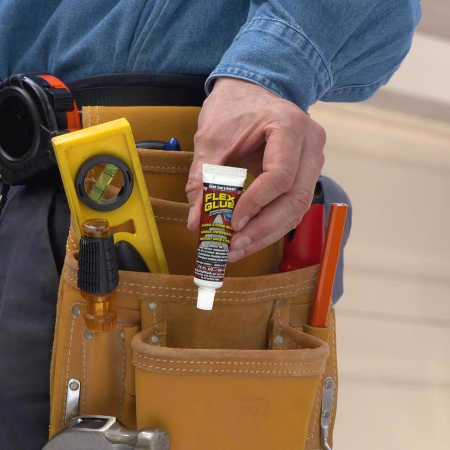 Flex Seal Family of Products Clear Rubberized Waterproof Adhesive 0.6 oz