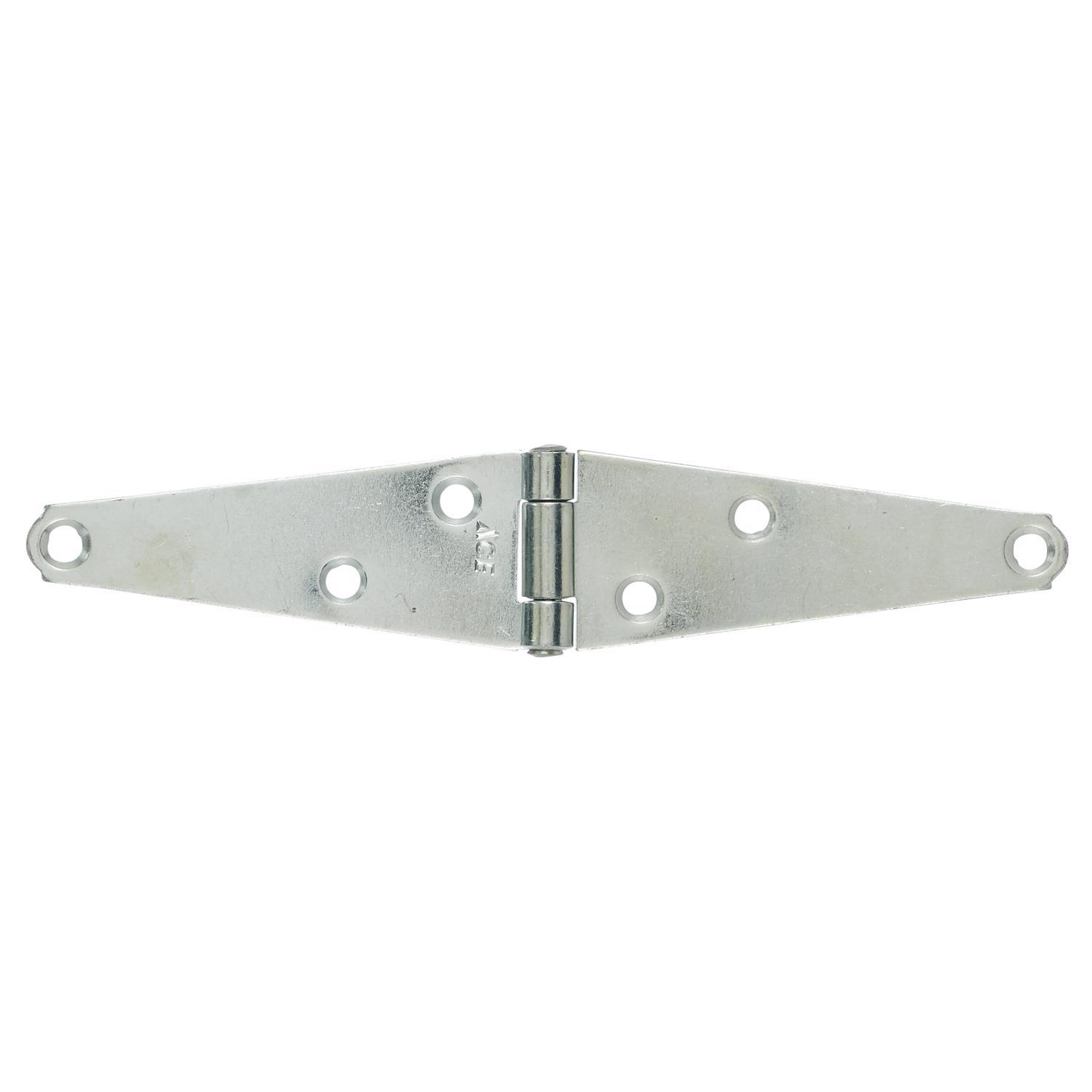 Ace 4 in. L Zinc-Plated Heavy Duty Strap Hinge 1 pk