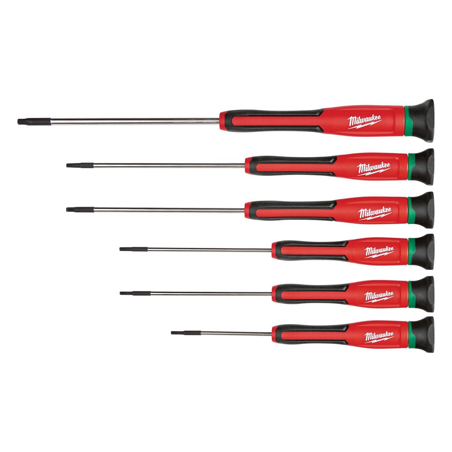 Milwaukee Torx Screwdriver Set 6 in. 6 pc