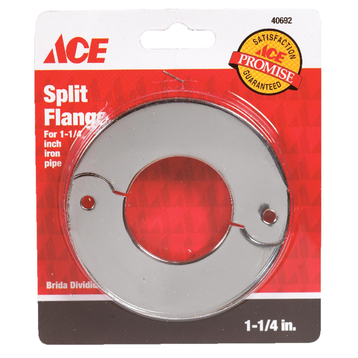 Ace 1-1/4 in. Steel Split Flange