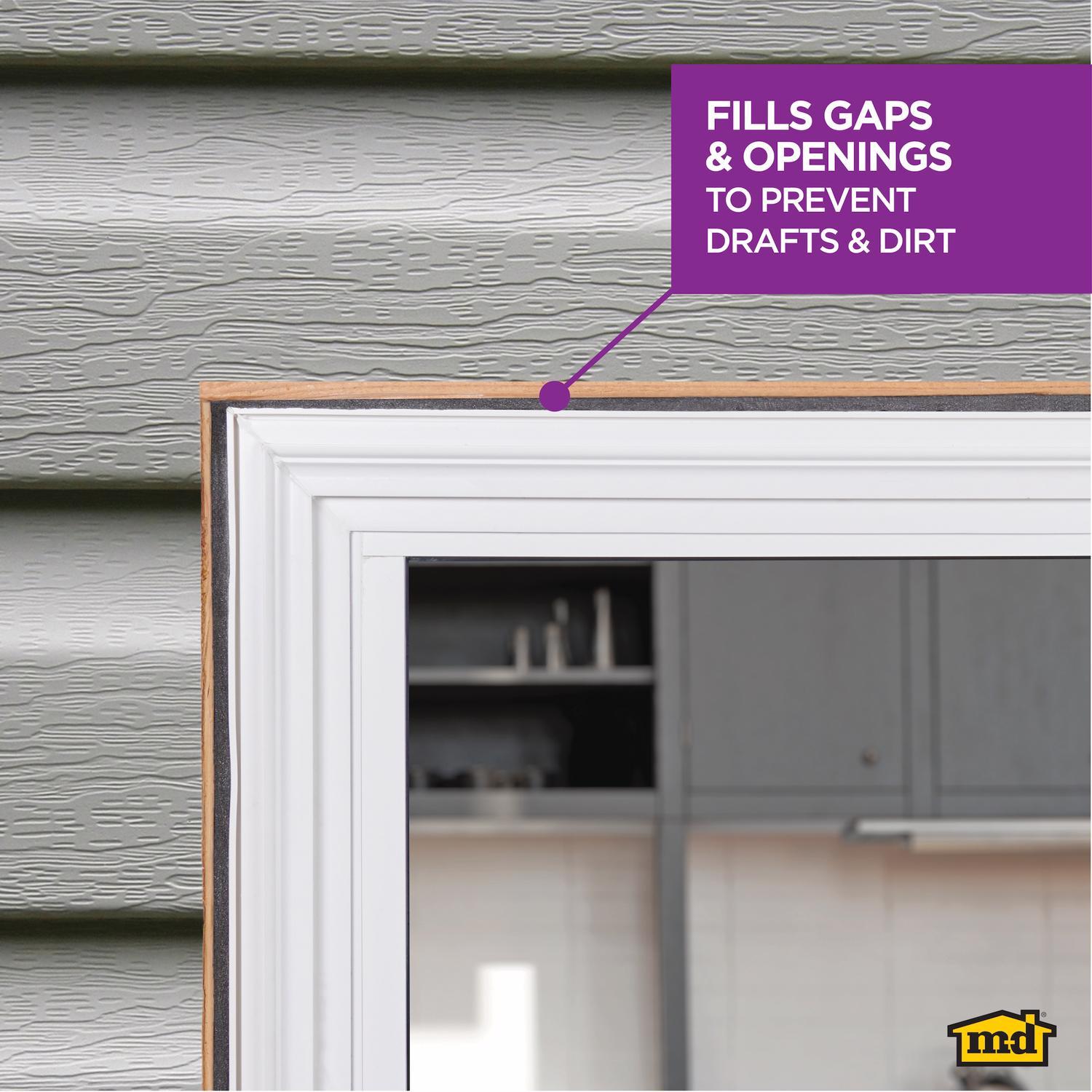 M-D Building Products Gray Foam Caulk Backer Rod For Gaps and Openings 180 in. L X 0.75 in.