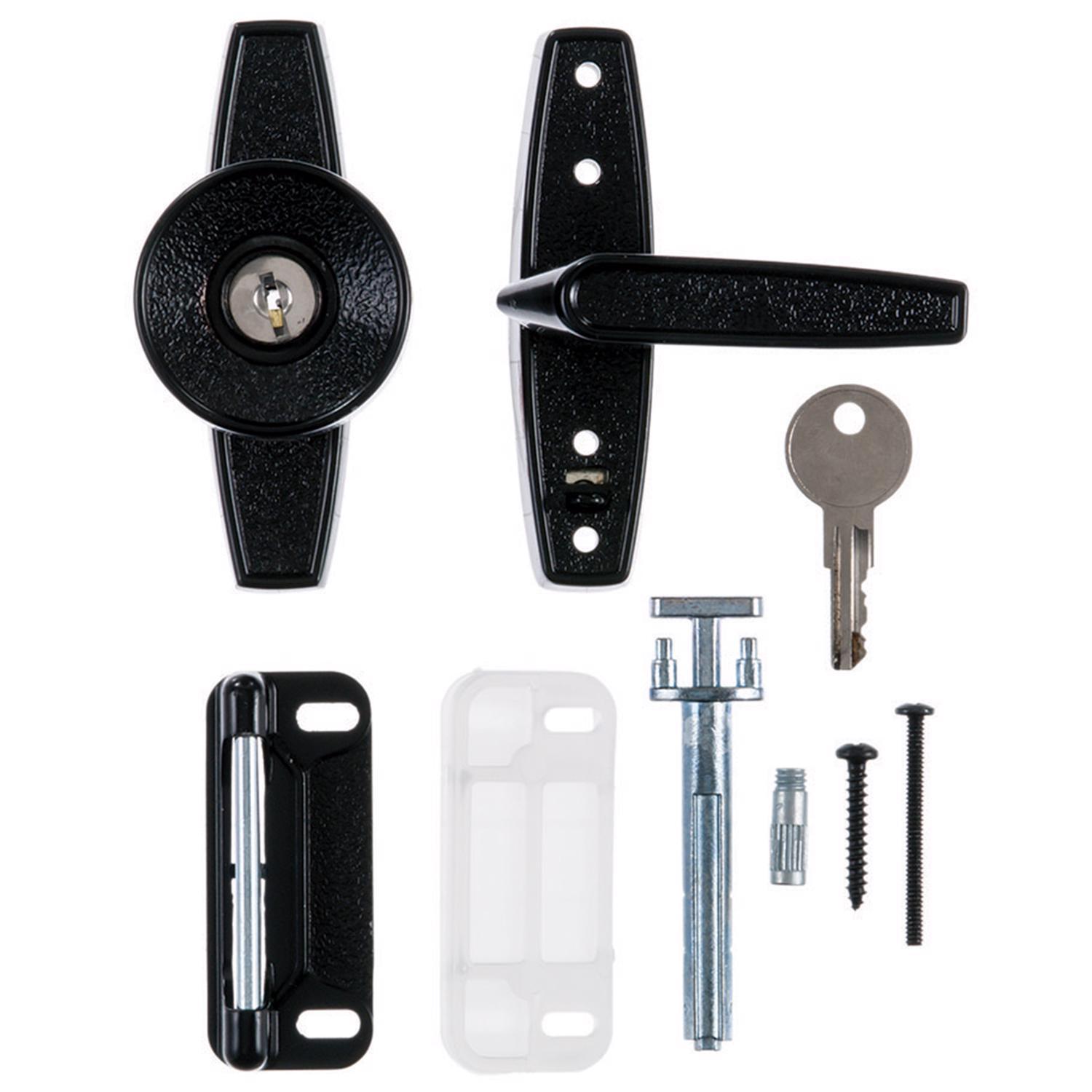 Ace Assorted Steel Keyed Universal Knob Latch 1 pk