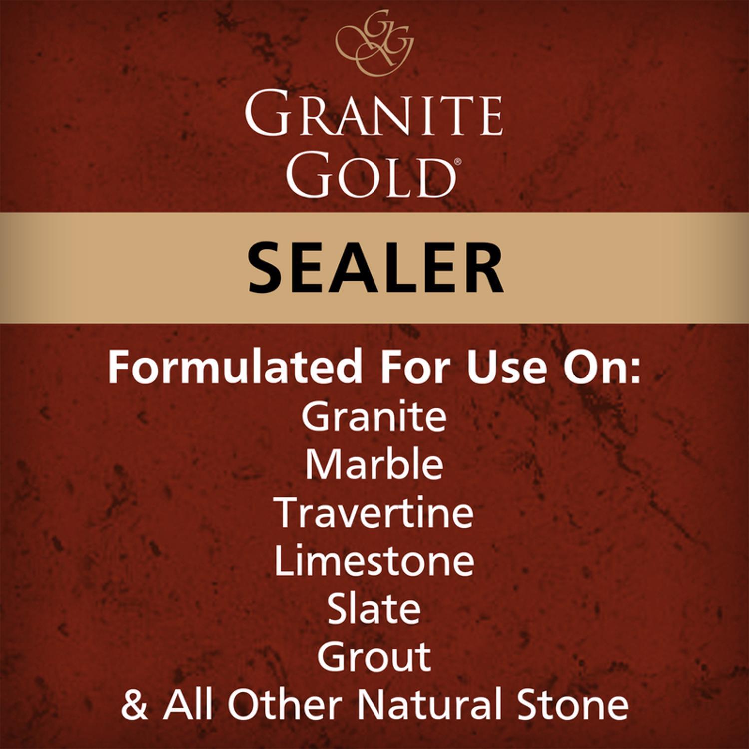 Granite Gold Commercial and Residential Penetrating Natural Stone Sealer 24 oz