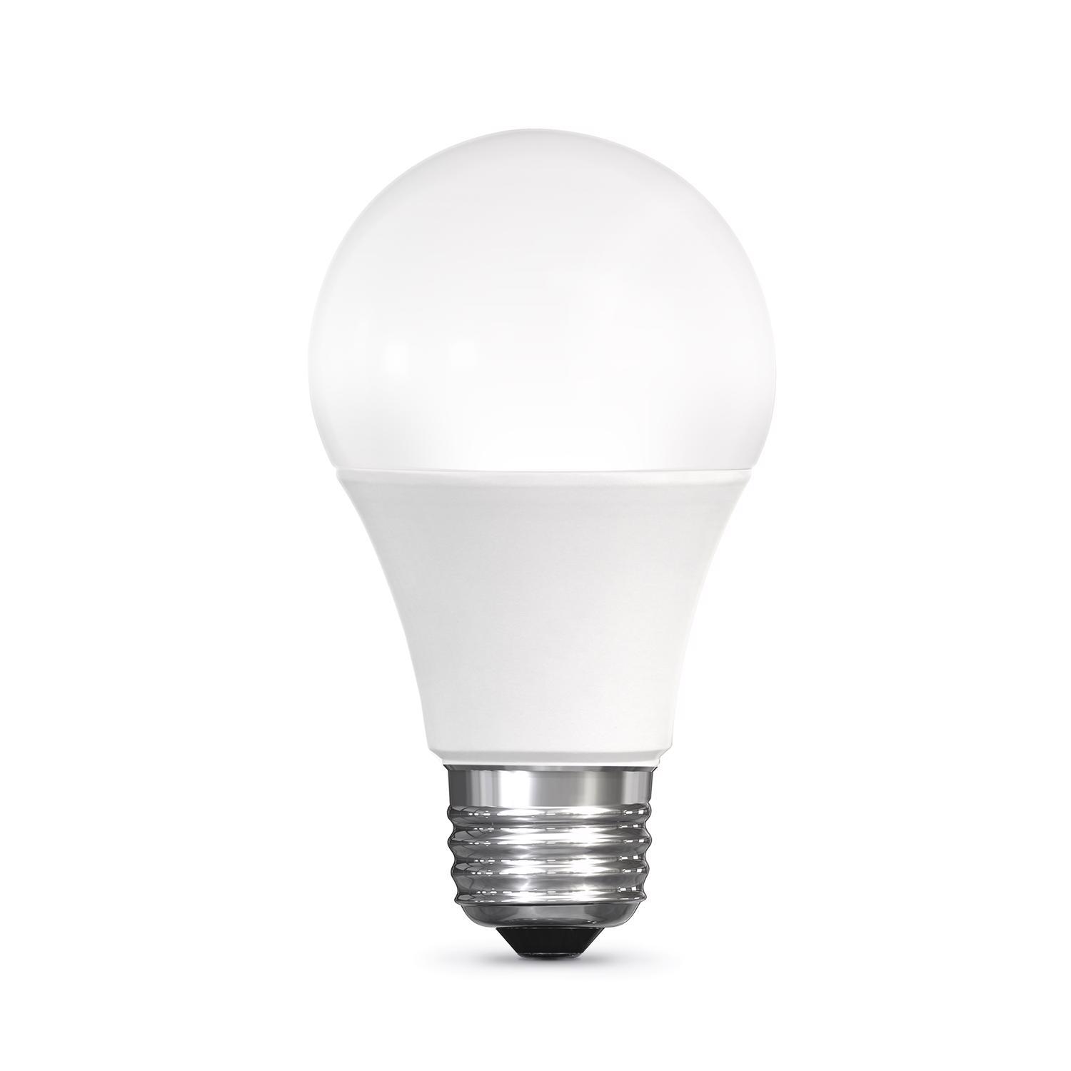 Feit Smart Home A19 E26 (Medium) Smart-Enabled LED Bulb Color Changing 60 Watt Equivalence 3 pk