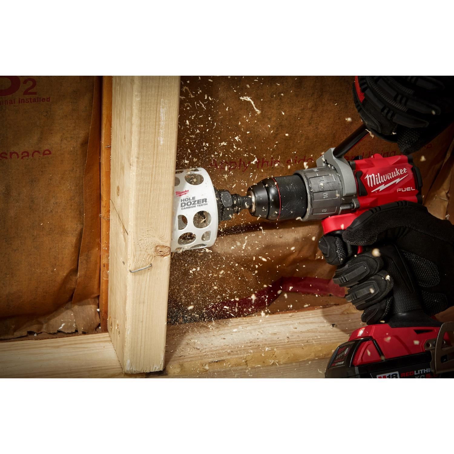 Milwaukee Hole Dozer 7/8 in. Carbide Tipped 2-1/8 in. L X 1/4 in. D Hole Saw