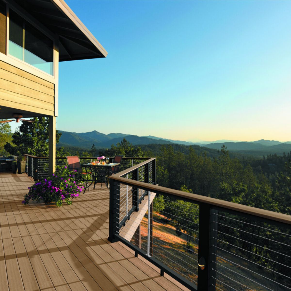 TimberTech Reserve Antique Leather Composite Decking - Squared 20 in.