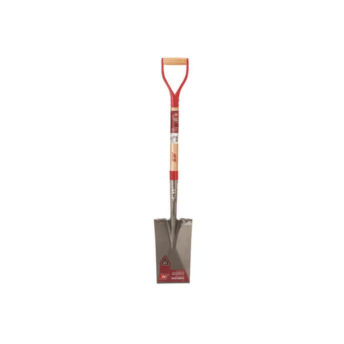 Ace 41.5 in. Steel Garden Spade Wood Handle