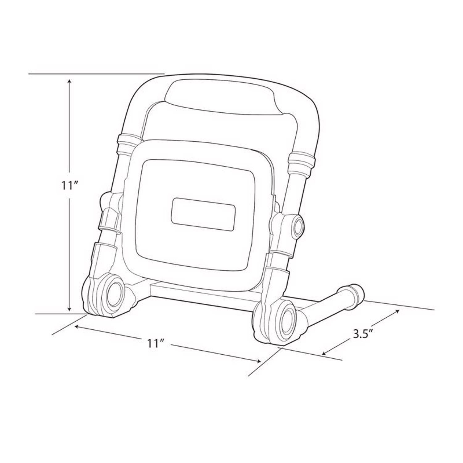 Feit Pro Series 5000 lm LED Corded Stand (H or Scissor) Work Light