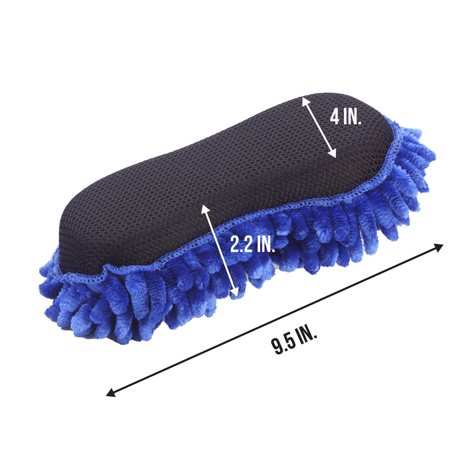 Viking 9.5 in. L X 4 in. W Chenille Sponge 1 pk