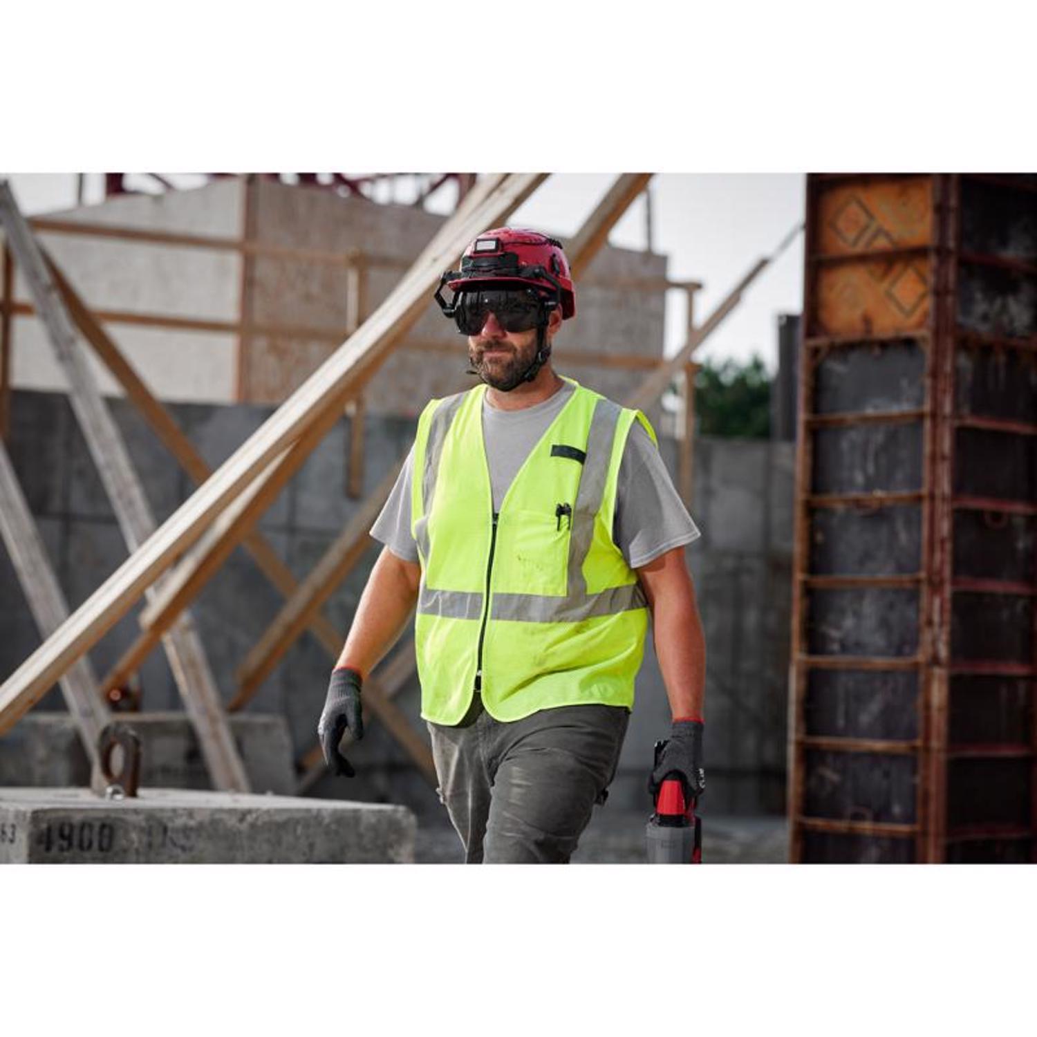 Milwaukee Reflective Type R Class 2 Safety Vest Yellow S/M