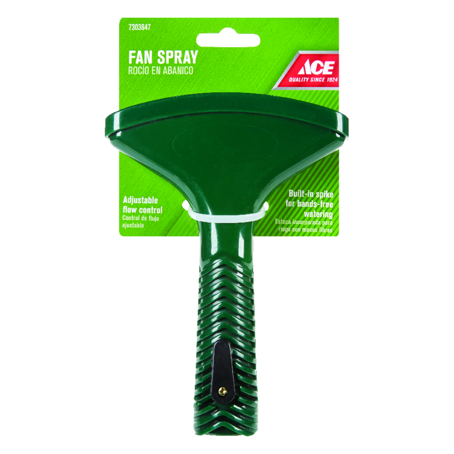 Ace 1 Pattern Fan Plastic Spray Nozzle