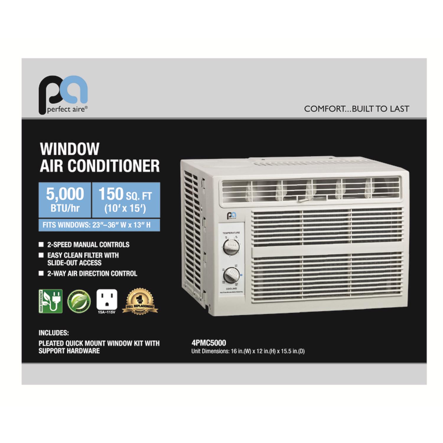 Perfect Aire 5000 BTU Window Air Conditioner Stine Home + Yard The Family You Can Build Around™