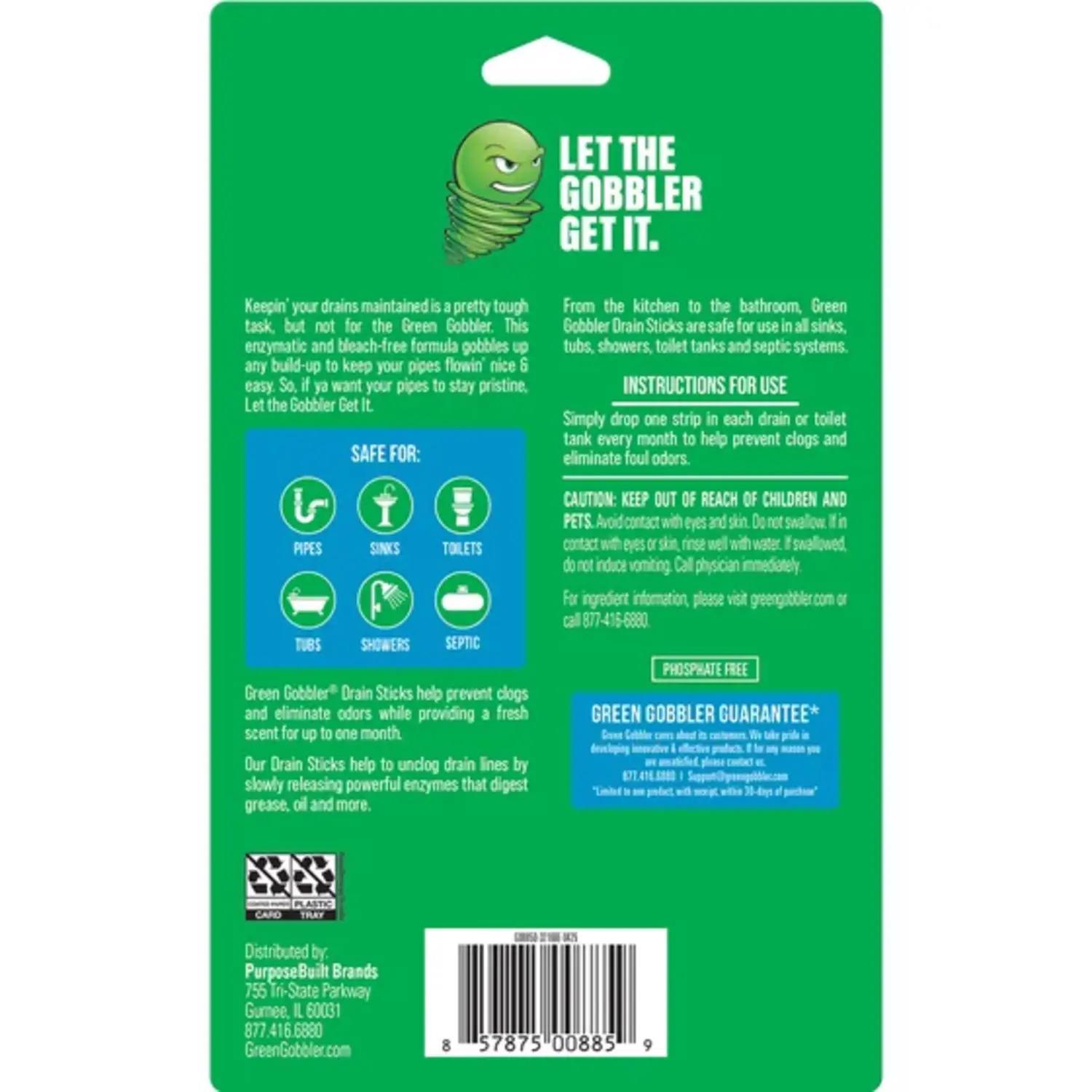 Green Gobbler Strip Drain Deodorizer 1.47 oz