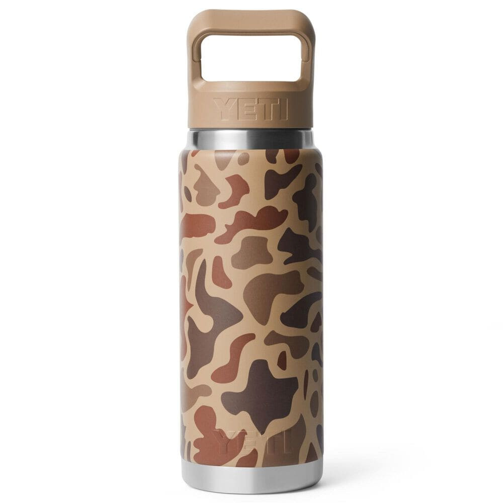 I/O YETI Rambler 26 oz Straw Bottle Wetlands Camo
