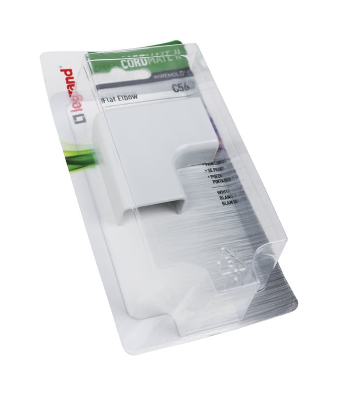 Legrand Cordmate II Flat Elbow 1 Pack