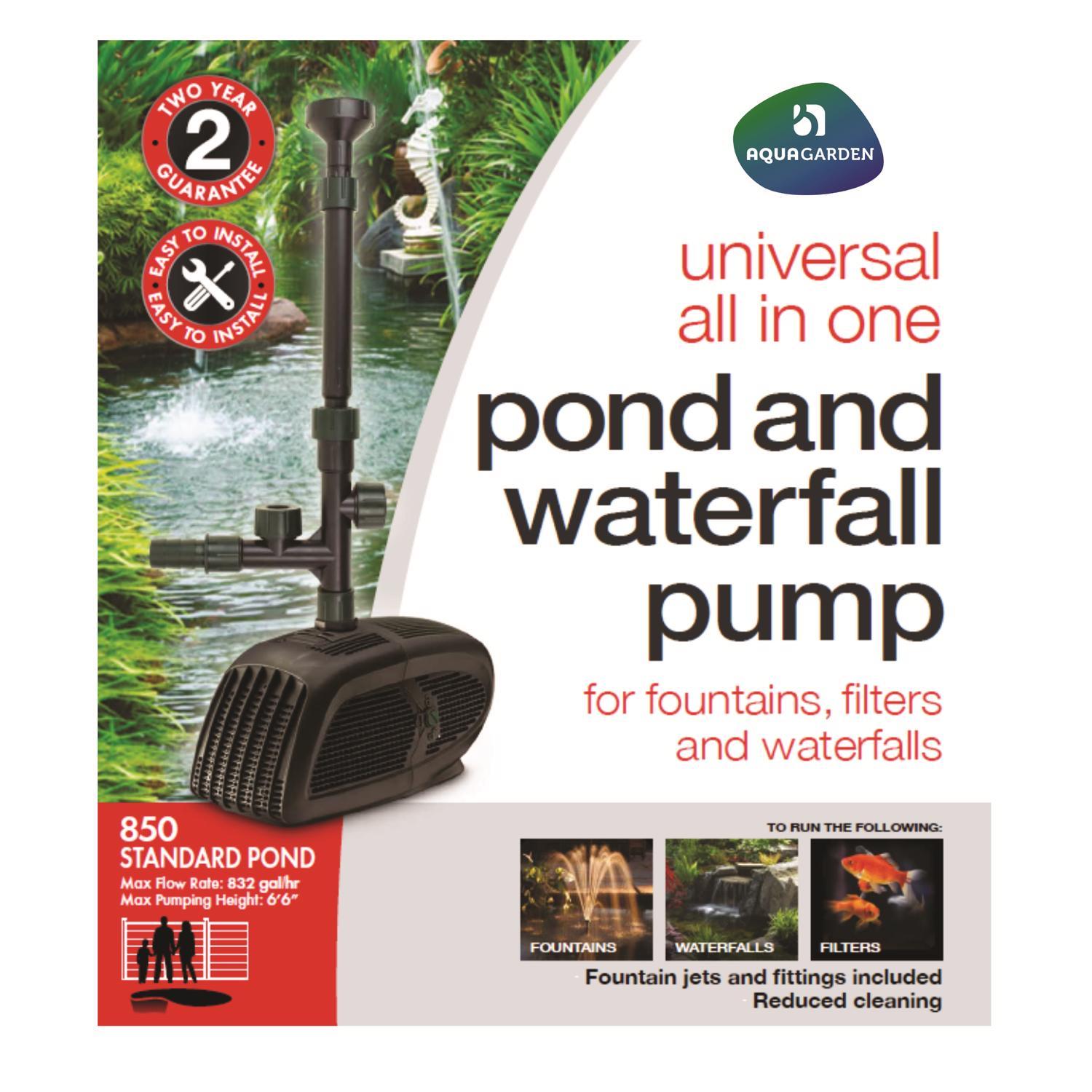 Blagdon Aquagarden 832 gph 120 V Pond Pump Kit