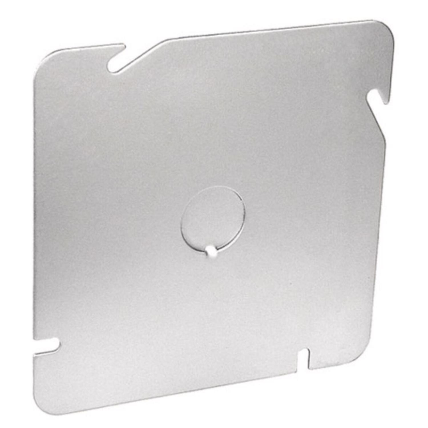 Southwire Square Steel 4-11/16 in. H Flat Box Cover