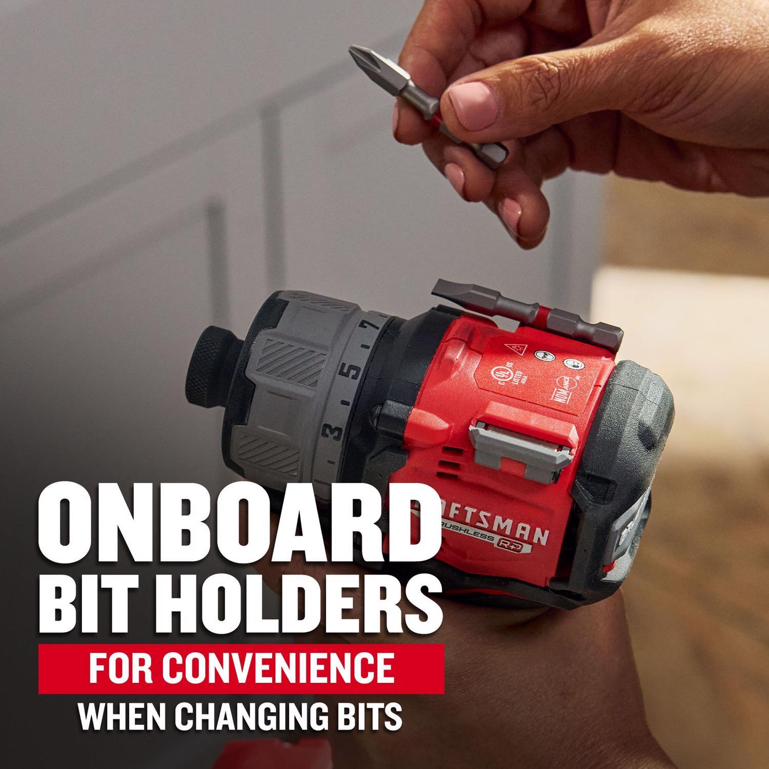 CRAFTSMAN V20 Brushless RP Brushless Cordless Powered Screwdriver Tool Only