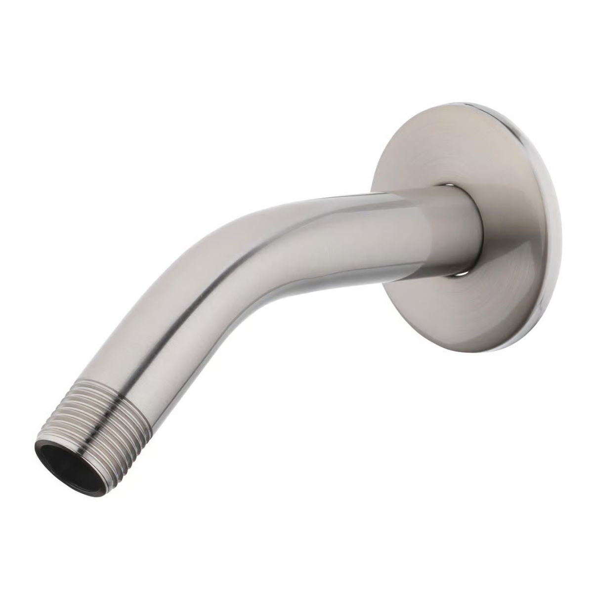 Oakbrook Collection Brushed Nickel Stainless Steel Shower Arm and Flange