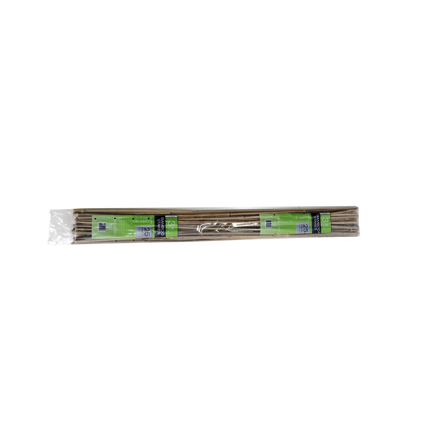 Bond 3 ft. H Green Bamboo Garden Stakes