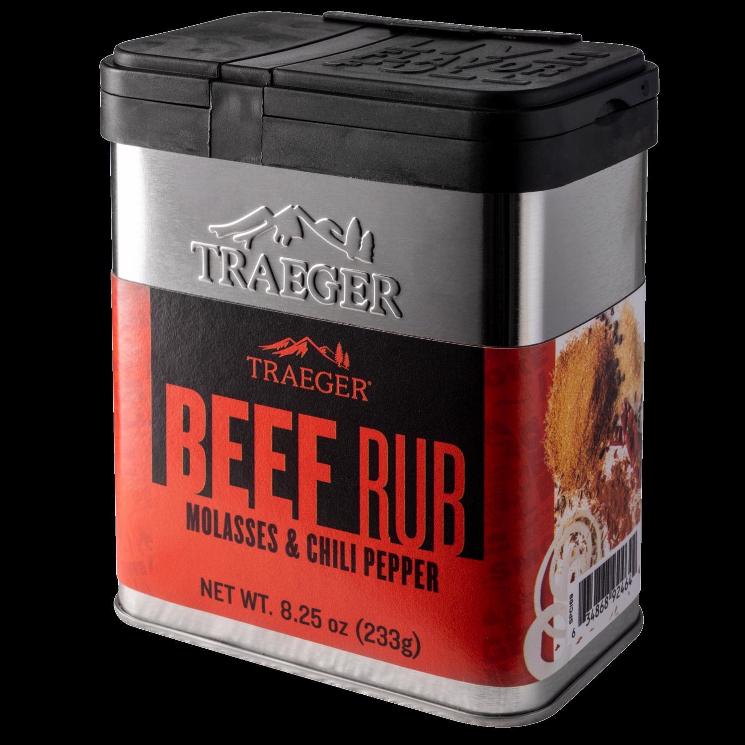Traeger Molasses and Chili Pepper Beef Rub 8.25 oz