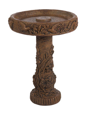 Birdbath Sunflower