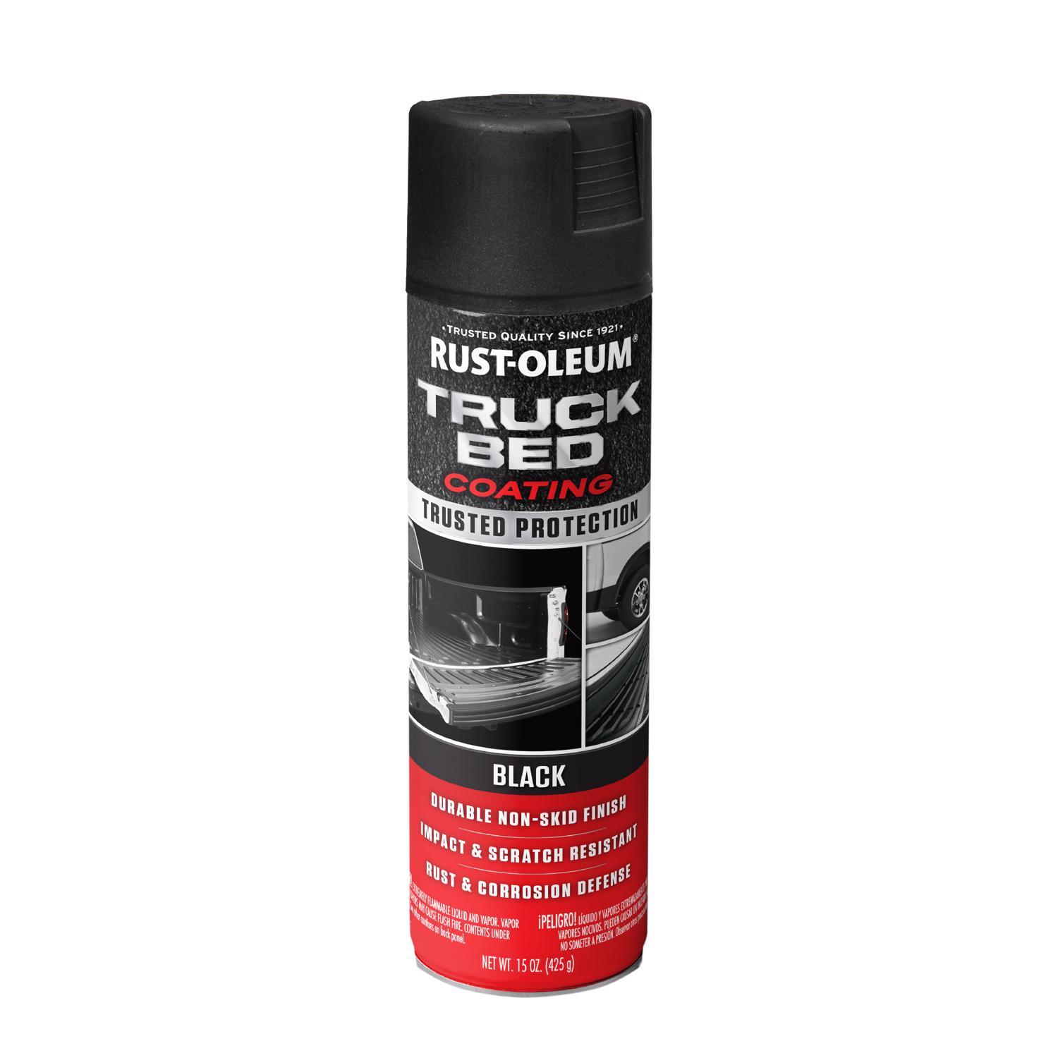 Rust-Oleum Automotive Flat/Matte Black Truck Bed Coating 15 oz
