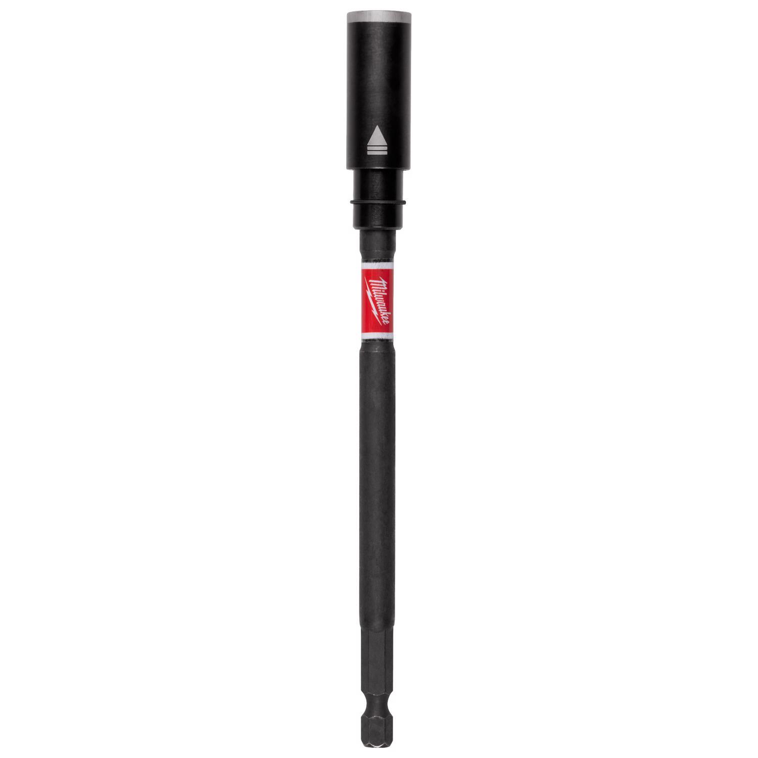 Milwaukee Shockwave 6 in. L Magnetic Bit & Screw Holder S2 Tool Steel 1 pk