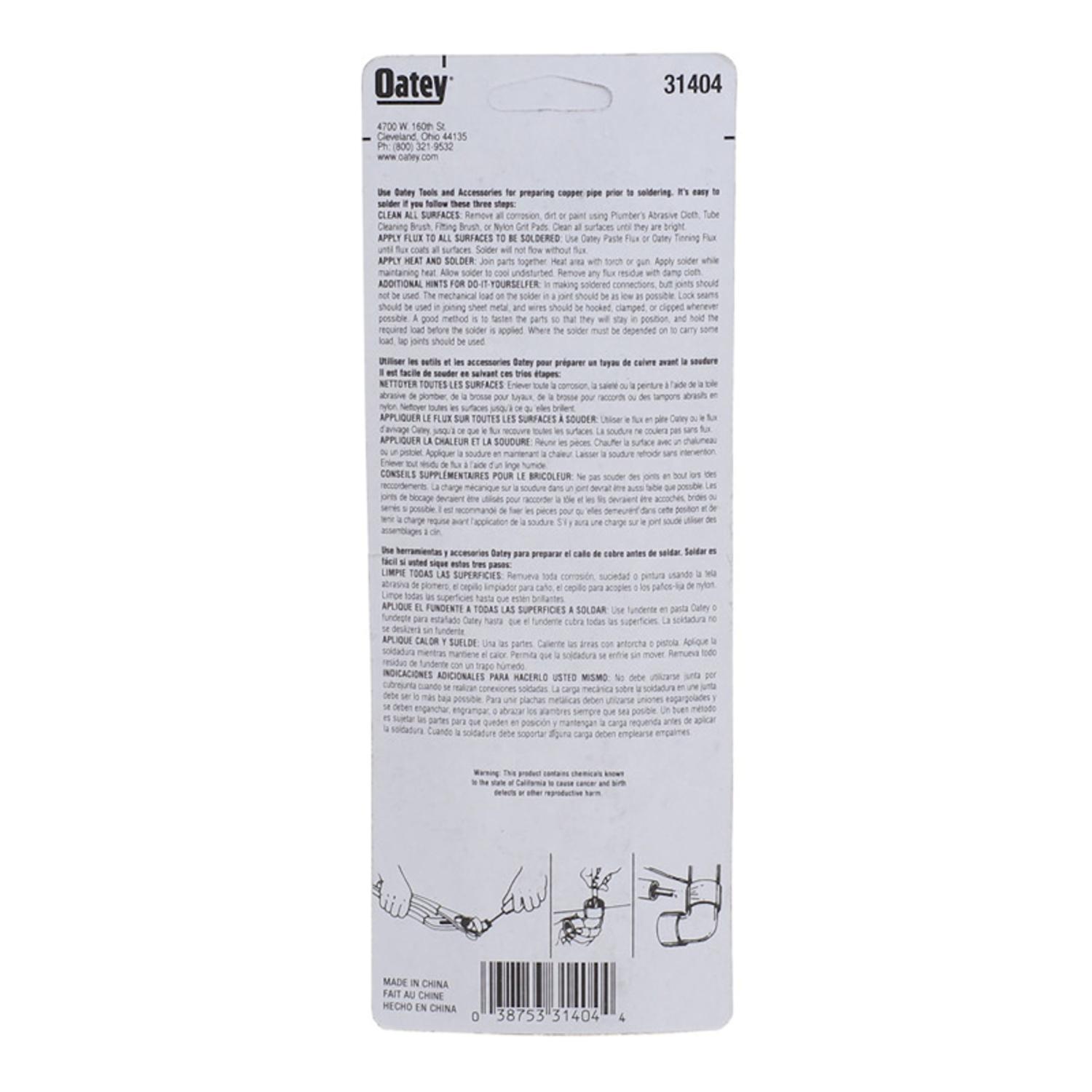 Oatey Fitting Brush 1 pc