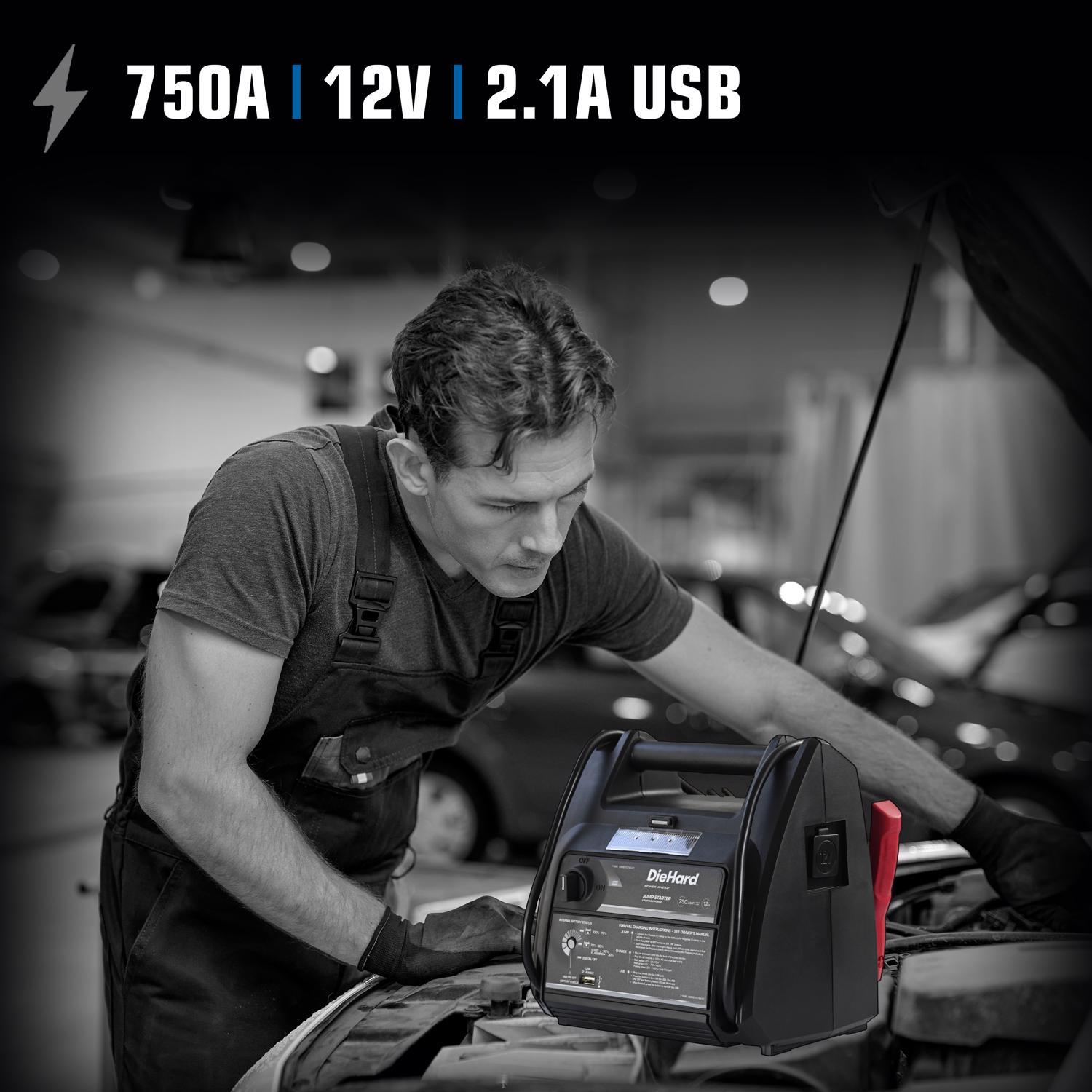 DieHard Automatic 12 V 750 amps Battery Jump Starter