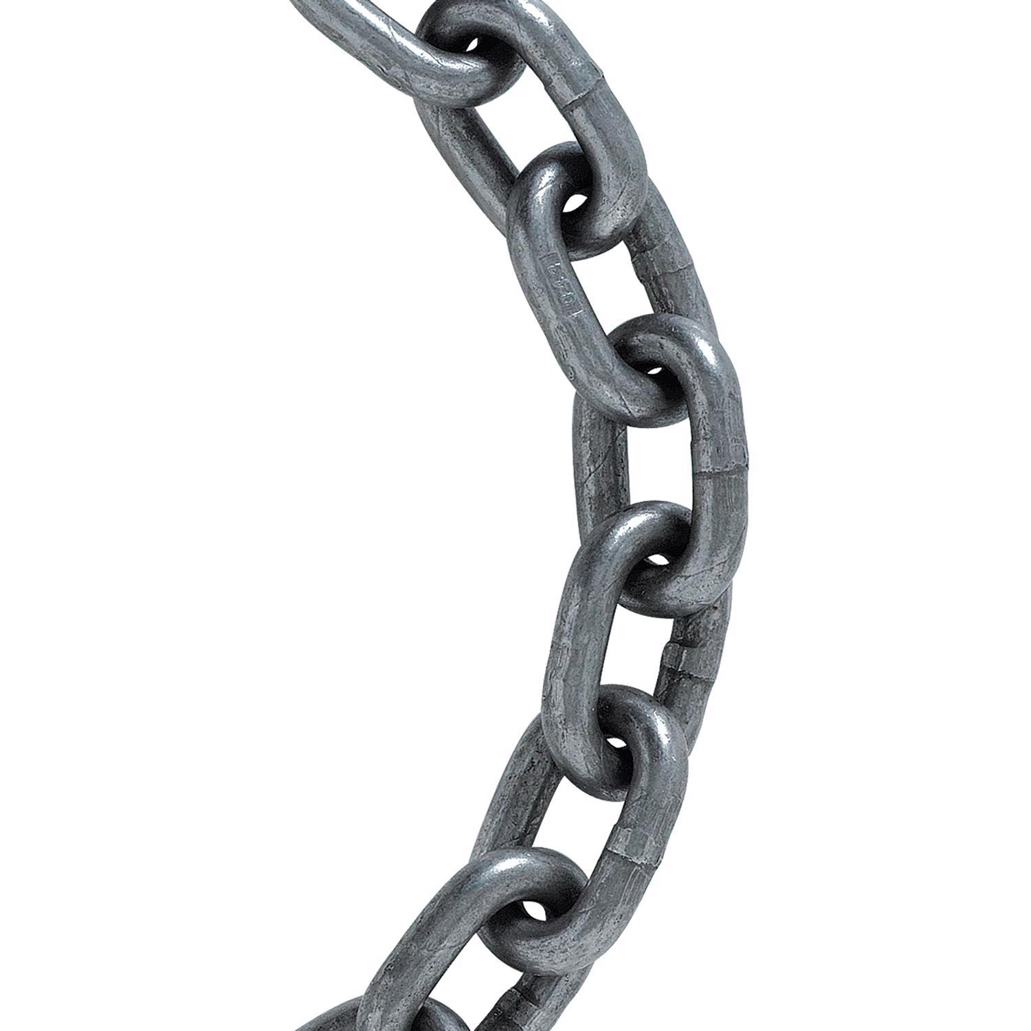 Koch Industries 5/16 Sizes Welded Carbon Steel Grade 43 High Test Chain 5/16 in. D X 10 ft. L