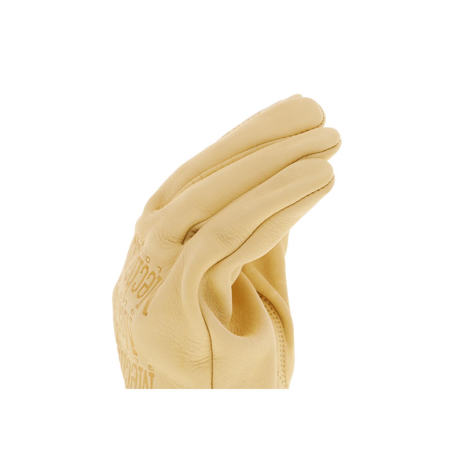 Mechanix Wear Durahide Cow Driver Women's Work Gloves Brown M 1 pair