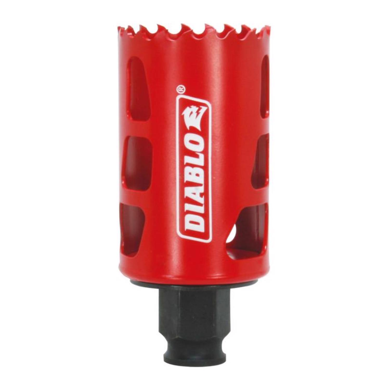 Diablo Snap-Lock Plus 1-5/8 in. Bi-Metal 2-3/8 in. L Hole Saw Arbor Included
