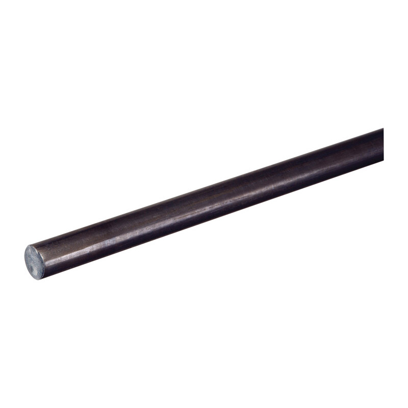 Boltmaster 1/4 in. Dia. x 4 ft. L Cold Rolled Steel Unthreaded Rod