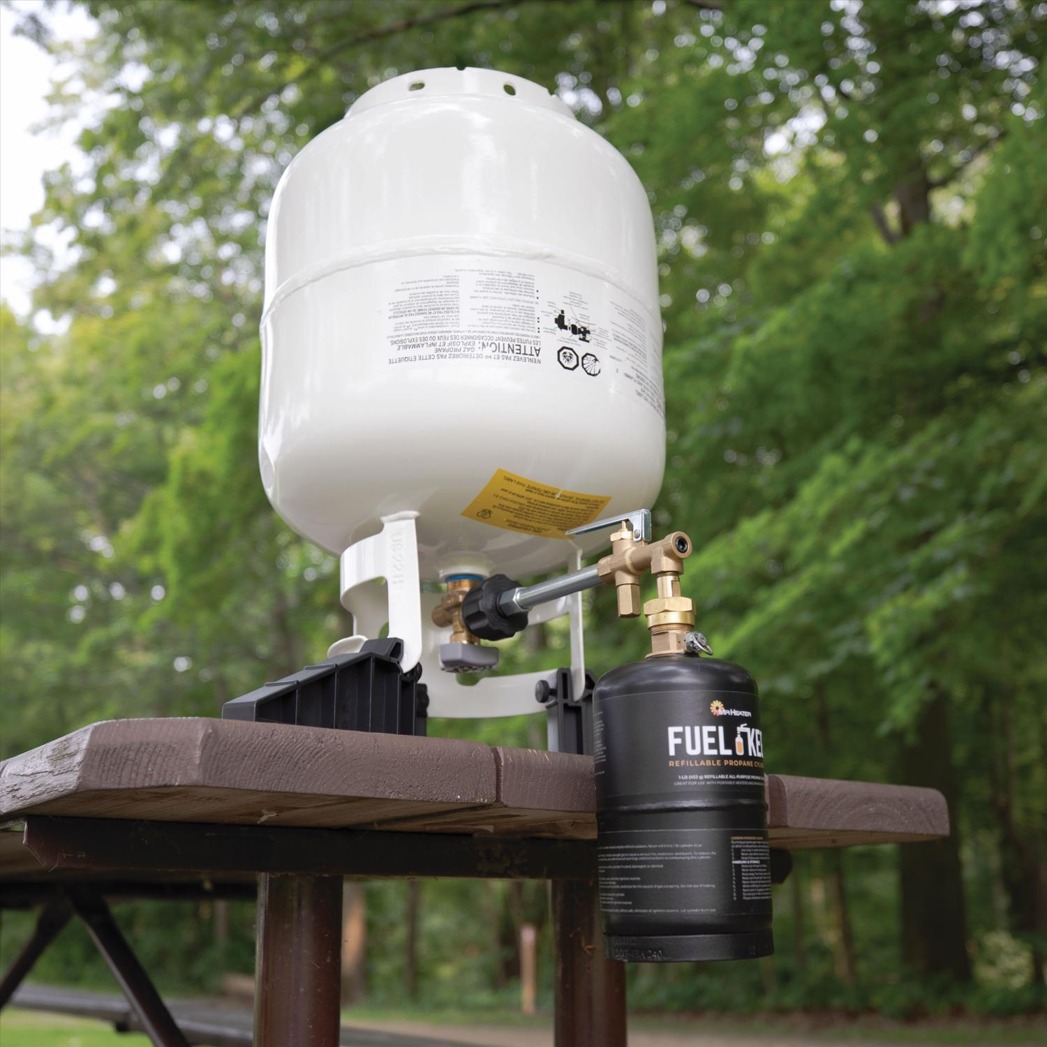Mr. Heater Fuel Keg 16 oz Brass/Steel Propane Cylinder