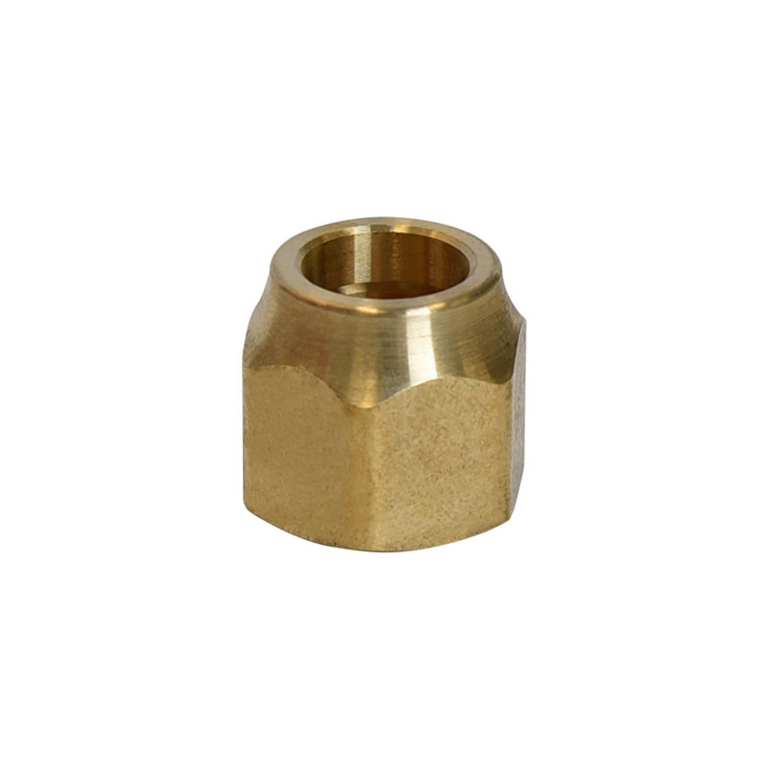 ATC 5/8 in. Flare Yellow Brass Forged Flare Nut